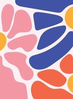 Background flower abstract nature unique design vector