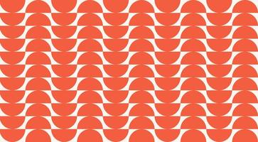 Background half circle repeat unique design bauhaus vector