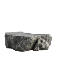 a rock table isolate on transparent background png