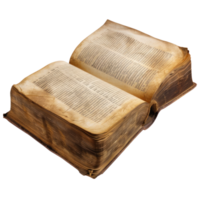 A open book with a completely transparent background png