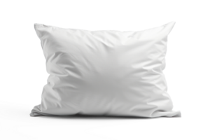 imaginer blanc rectangulaire vers le bas oreiller. nettoyer et minimaliste png