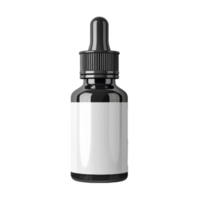 Small Dropper Bottle with a pipett and blank isolate on transparent background png