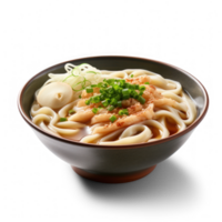 Udon noodle isolate on transparent background png