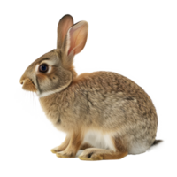 side view of a Rabbit on a transparent background png