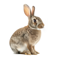 full body view of a Rabbit on a transparent background png