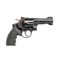 a revolver isolate on transparent background png