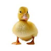 cute duck on transparent background png