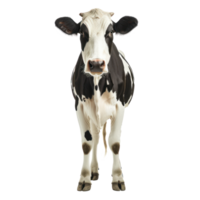 Kuh, voll Körper Bild ,In das Stil von fotorealistisch Kompositionen, transparent Hintergrund png