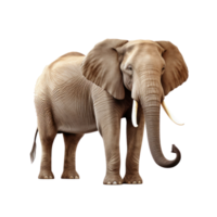 Elephant, side view, transparent background png