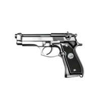a gun on a transparent background png