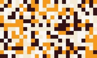Abstract cube mosaic with structured colors and elegant simplicity. Ideal for textiles, creative prints, and decorative backgrounds. vector