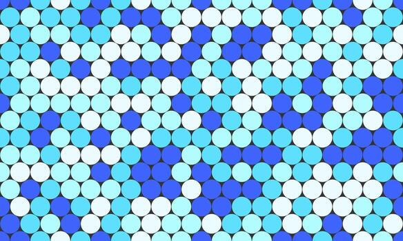 sin costura manchado modelo con resumen redondo formas ideal para textil telas, fondos de pantalla, o póster antecedentes con un creativo geométrico estilo. vector