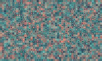 Abstract cube mosaic with structured colors and elegant simplicity. Ideal for textiles, creative prints, and decorative backgrounds. vector