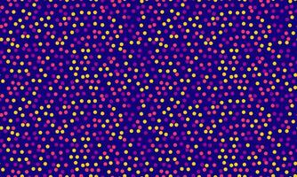 Abstract polka dot pattern with geometric circles, perfect for seamless textile prints, wallpaper, or modern poster backgrounds. A trendy and creative design. vector