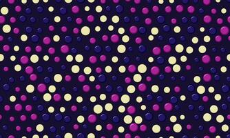 Geometric polka dot pattern with round spots, perfect for abstract backgrounds, seamless wallpapers, or textile prints. A trendy and creative design for modern decor. vector