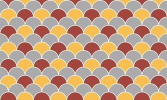 Geometrical reptile of classical sheet. Endless decor as antique space. Structure net of fish alligator. vector