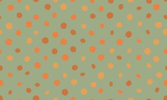 Colorful dotted pattern featuring round spots in a repeating layout. Ideal for creating abstract backgrounds, seamless textiles, and geometric wallpapers. vector