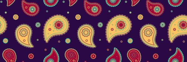 Interior texture by retro retro style. Indian fabric a national effortless. Damask contrast with flowing rectangle. vector