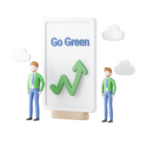 Promoting environmental sustainability with green initiatives and teamwork. png