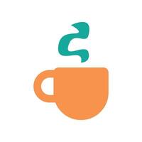 Hot Chocolate Drink icon - flat vector