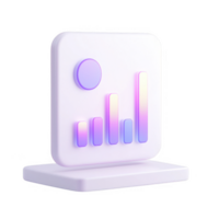Abstract modern data visualization with vibrant colors and geometric shapes. png