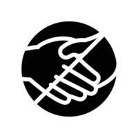 Avoid icon - solid vector