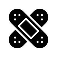 Bandage Icon - solid vector