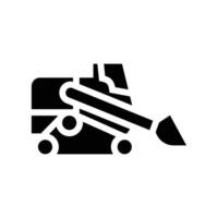 Scraper icon - solid vector