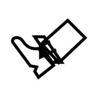 pedal icon line vector