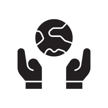 environment icon solid vector
