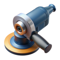 3D Render of Angle Grinder Tool png