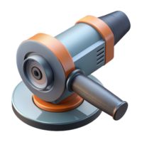 3D Model of an Angle Grinder png