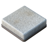 3D Render of Concrete Block Texture png