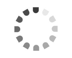 Loading bar status icon. illustration. loaded icons. Download progress. Donload or Upload. vector