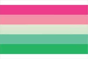 Gradient Pink and Green color Background vector