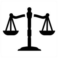 Balance and balance icon concept vector