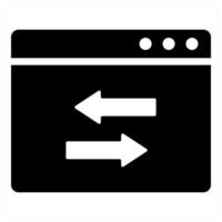 Page Sync and page icon concept vector