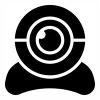 Web Camera and web icon concept vector