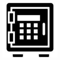 Locker and secure icon concept vector