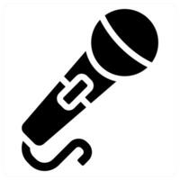 Mic and sound icon concept vector