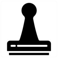 Stamp and mail icon concept vector