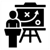 Strategy and planning icon concept vector