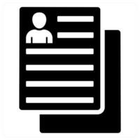 User Details and account icon concept vector