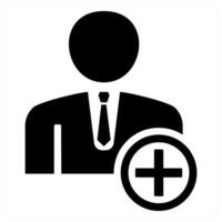 Create User and user icon concept vector