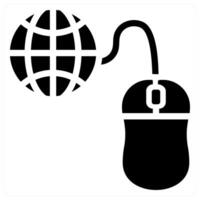 PPC and clicks icon concept vector