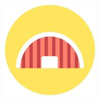 Warehouse and storehouse icon concept vector