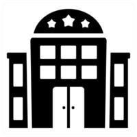 Hotel and suite icon concept vector