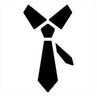 Tie and formal icon concept vector