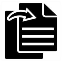 File Transfer and upload icon concept vector