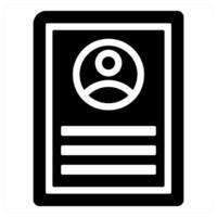 User Details and account icon concept vector